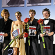 Mateusz Więcławek, Lena Góra, Hubert Miłkowski, Maciej Musiałowski, Tomasz Włosok. Fot. Katarzyna Rainka